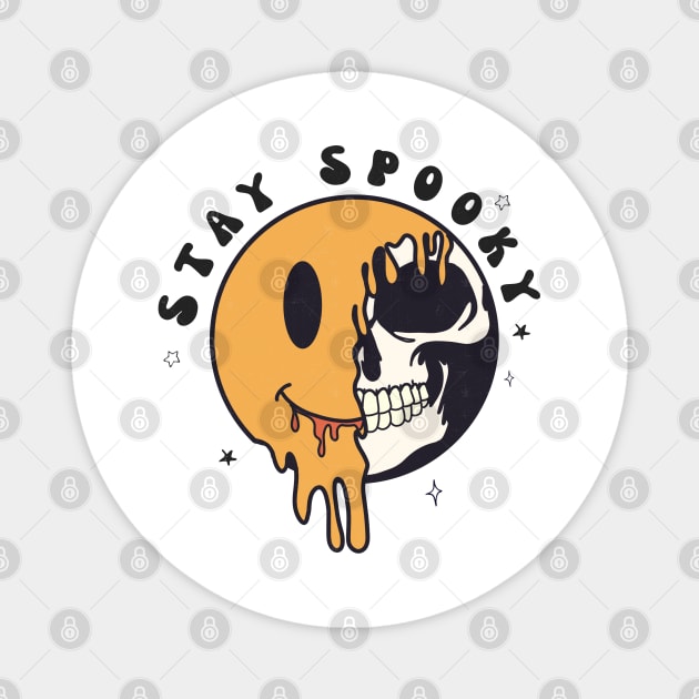 Stay Spooky, Dark Nostalgia Magnet by ThriceCursedPod